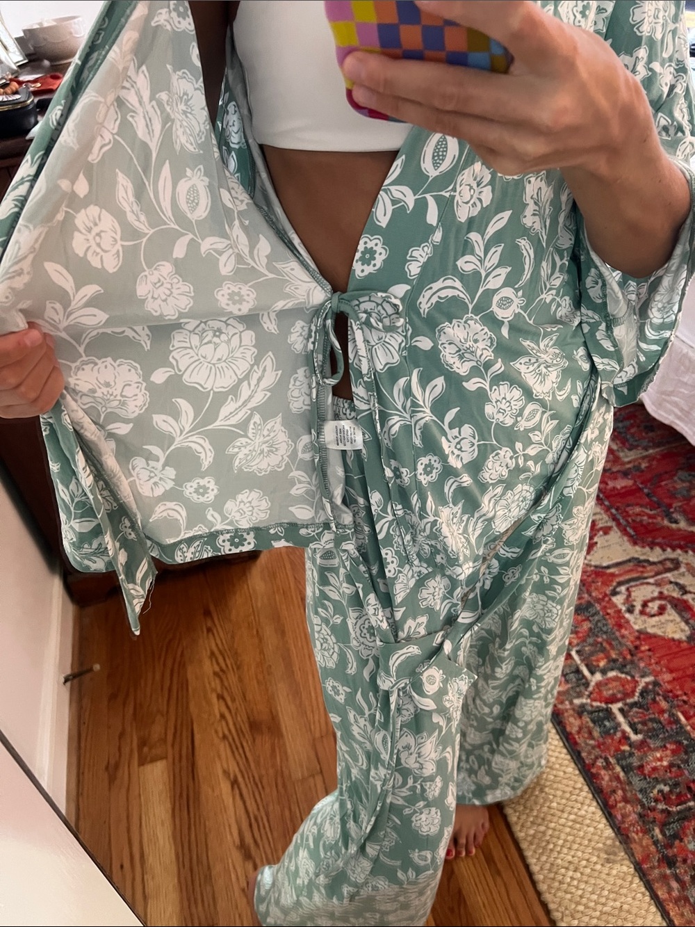 LAKE pajama kimono - Picture 3 of 5